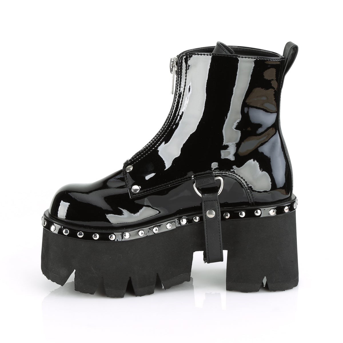 Black Demonia Ashes-100 Vegan Leather Women's Ankle Boots | 34ZSCW