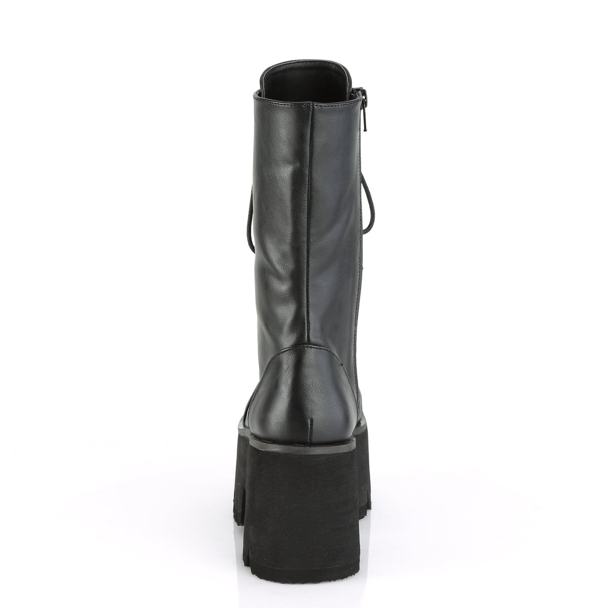 Black Demonia Ashes-105 Vegan Leather Women's Knee-high Boots | 67KZHT