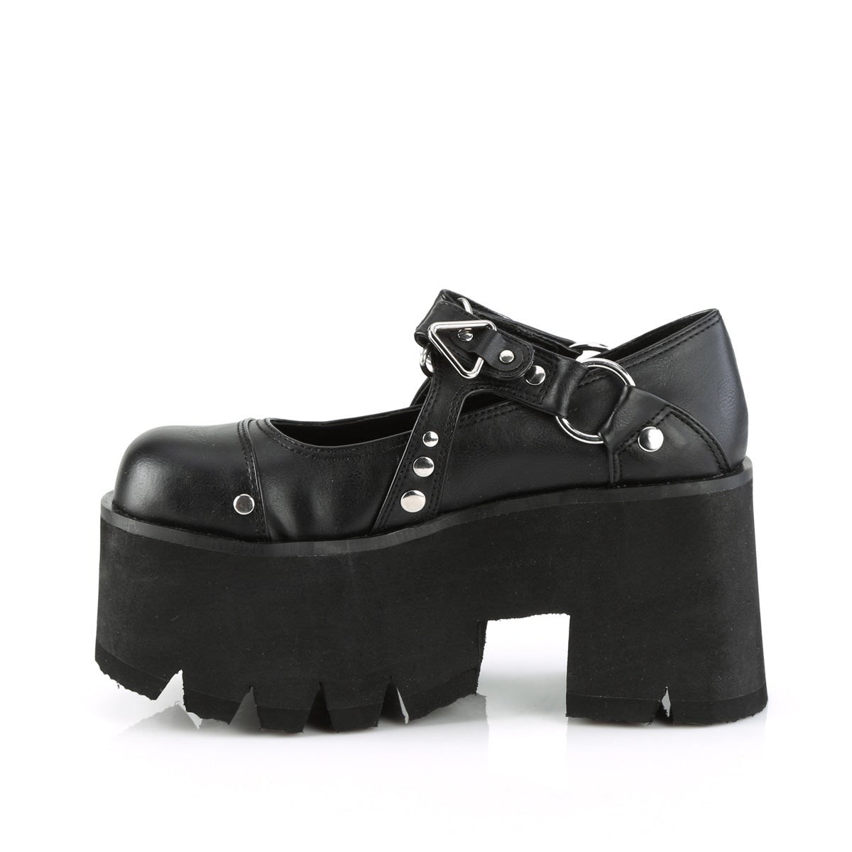 Black Demonia Ashes-33 Vegan Leather Women's Mary Jane Shoes | 72JZAW