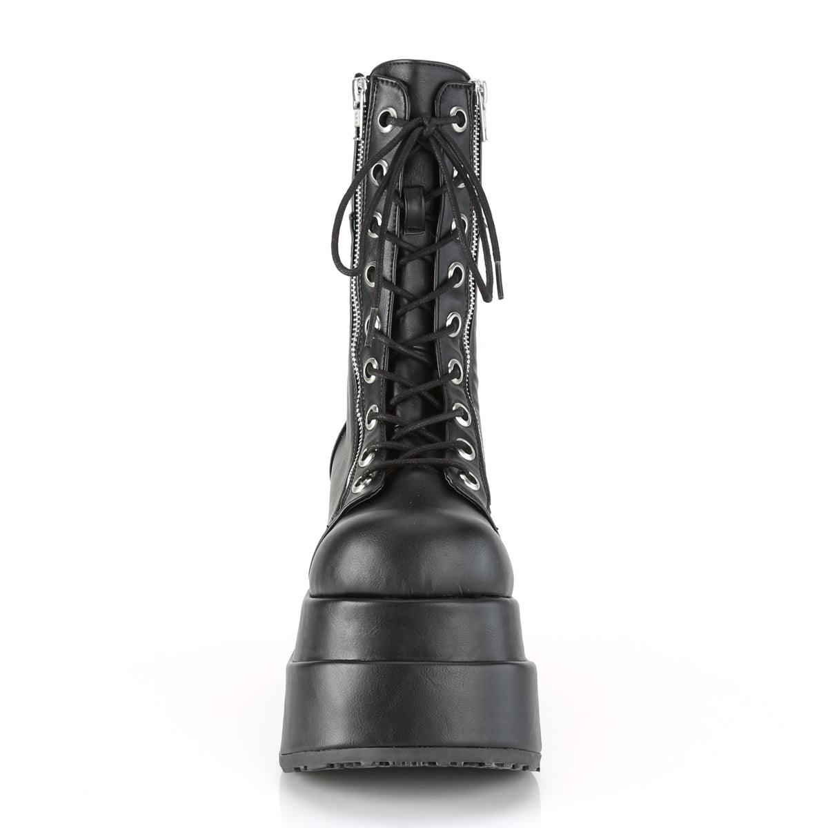 Black Demonia Bear-265 Vegan Leather Women's Knee-high Boots | 65RIPX