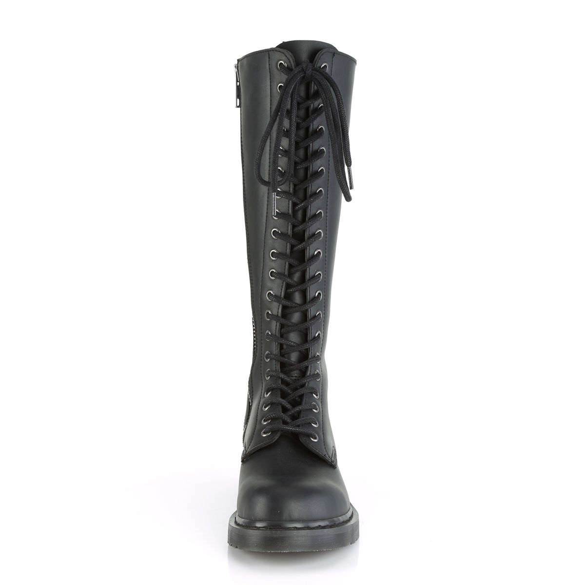 Black Demonia Bolt-400 Vegan Leather Men's Knee-high Boots | 97XWYK