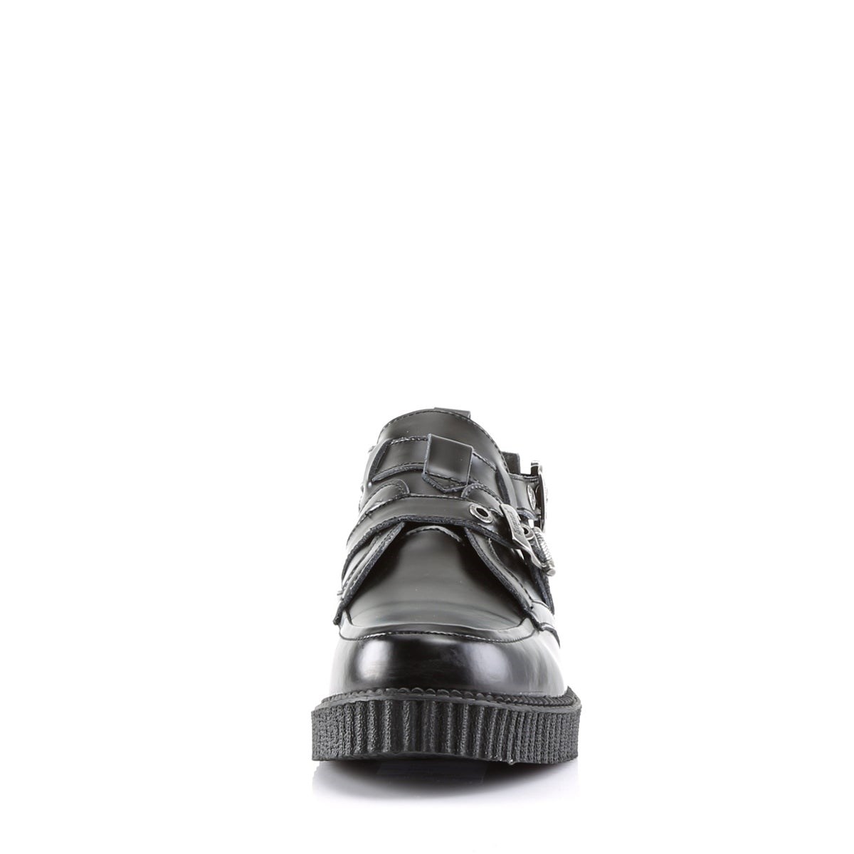 Black Demonia Creeper-615 Leather Men's Creepers Shoes | 84ZVBL