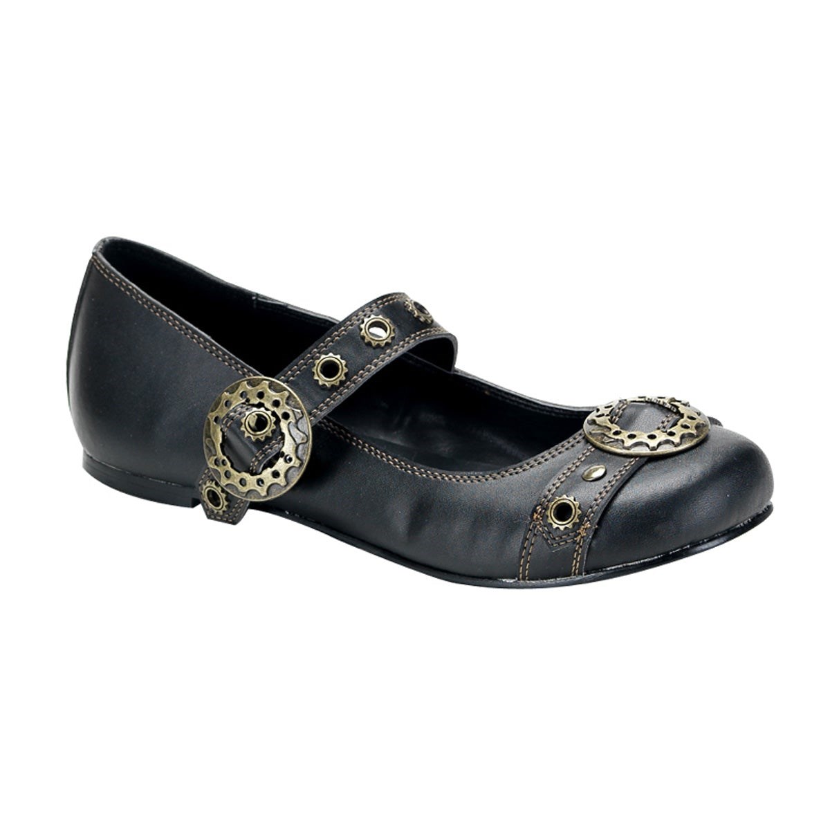 Black Demonia Daisy-09 Vegan Leather Women\'s Mary Jane Shoes | 67VNAD