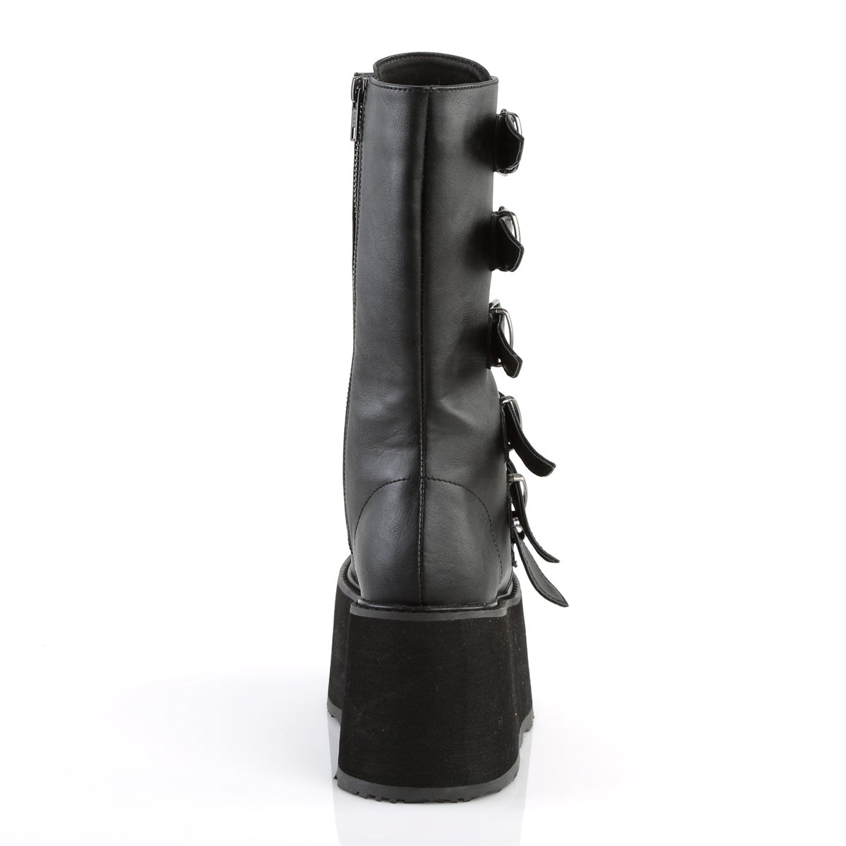 Black Demonia Damned-225 Vegan Leather Women's Knee-high Boots | 56HXJW