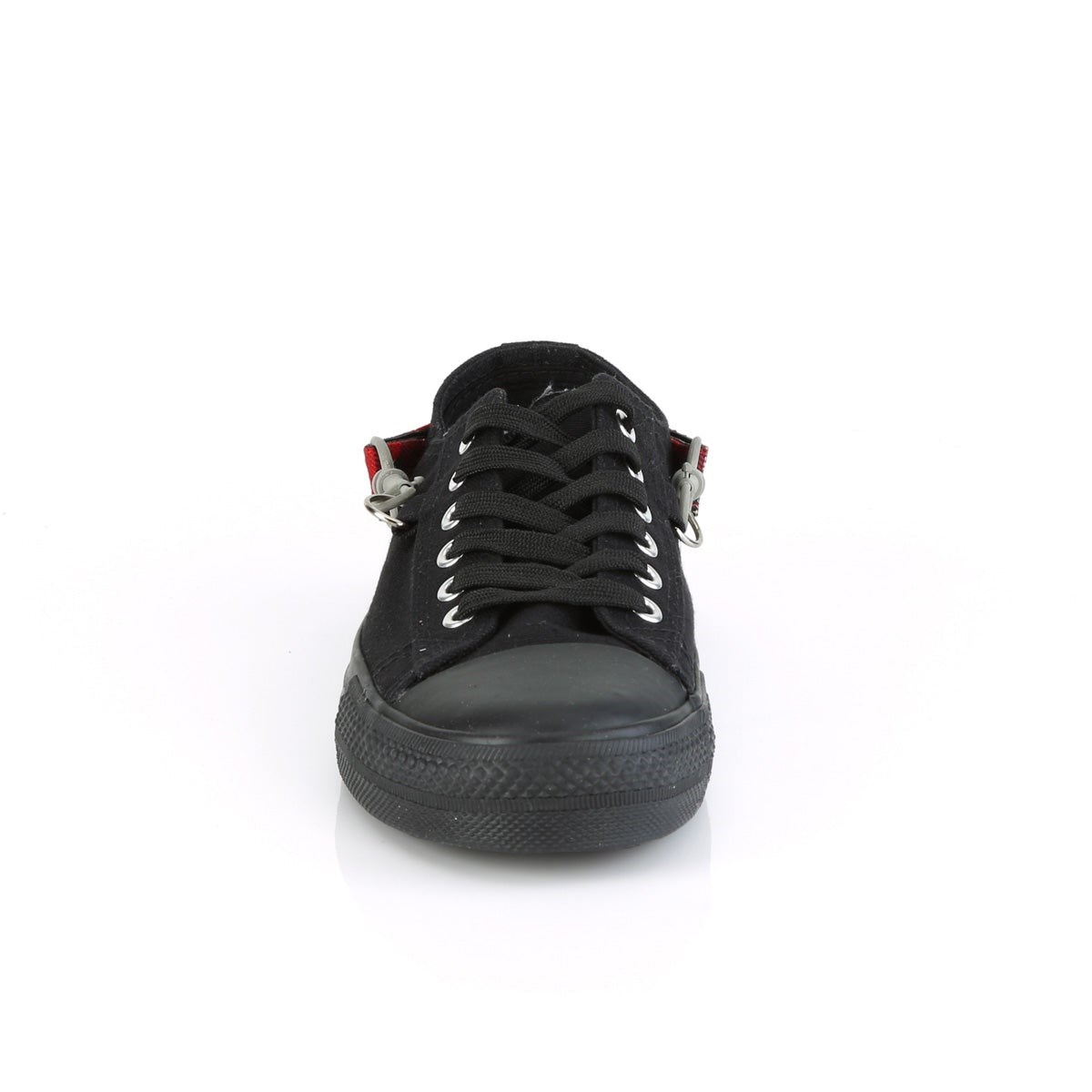 Black Demonia Deviant-07 Canvas Men's Sneakers | 32OHJR