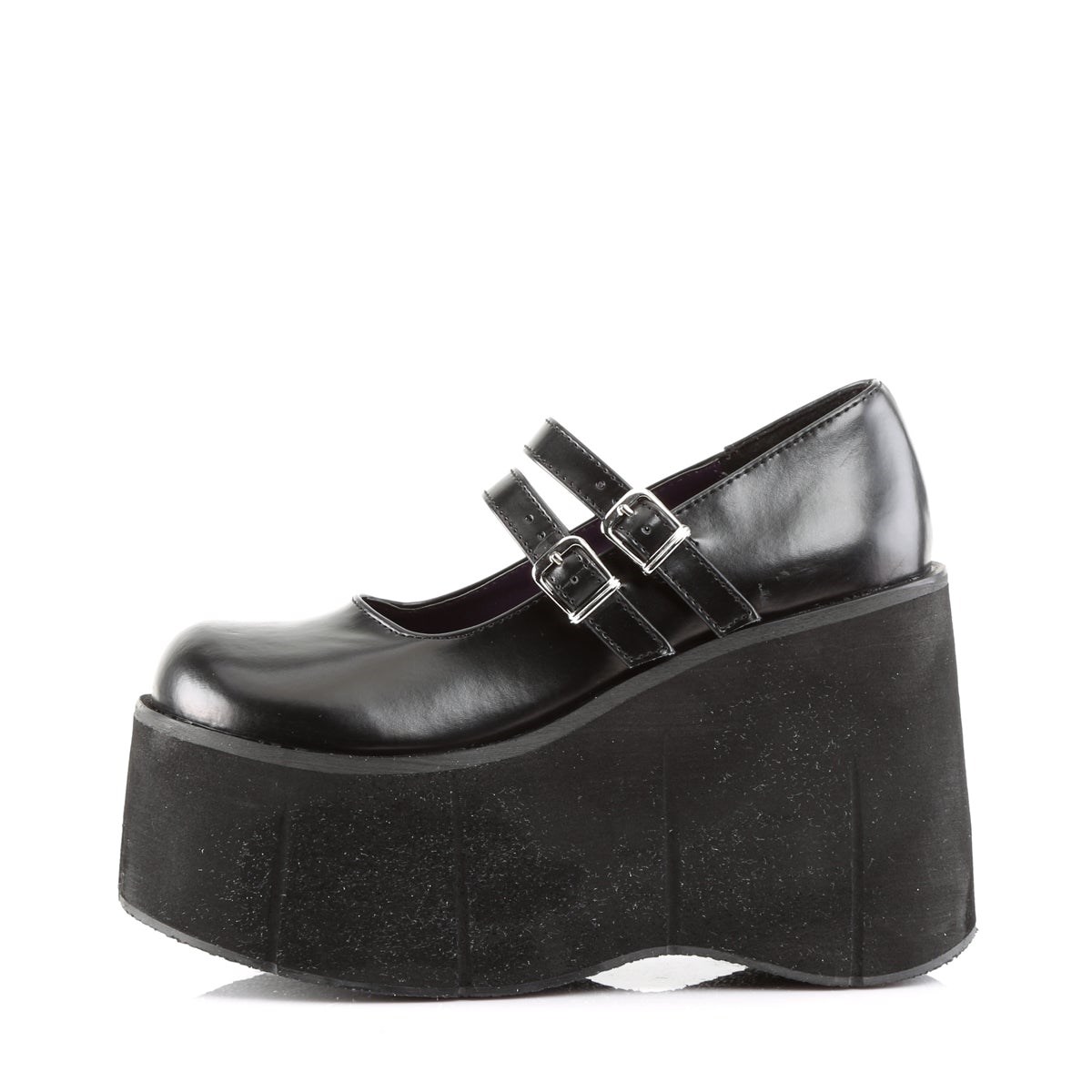 Black Demonia Kera-08 Vegan Leather Women's Mary Jane Shoes | 10TUMG