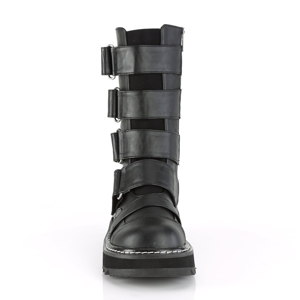 Black Demonia Lilith-211 Vegan Leather Women's Knee-high Boots | 89SIHQ