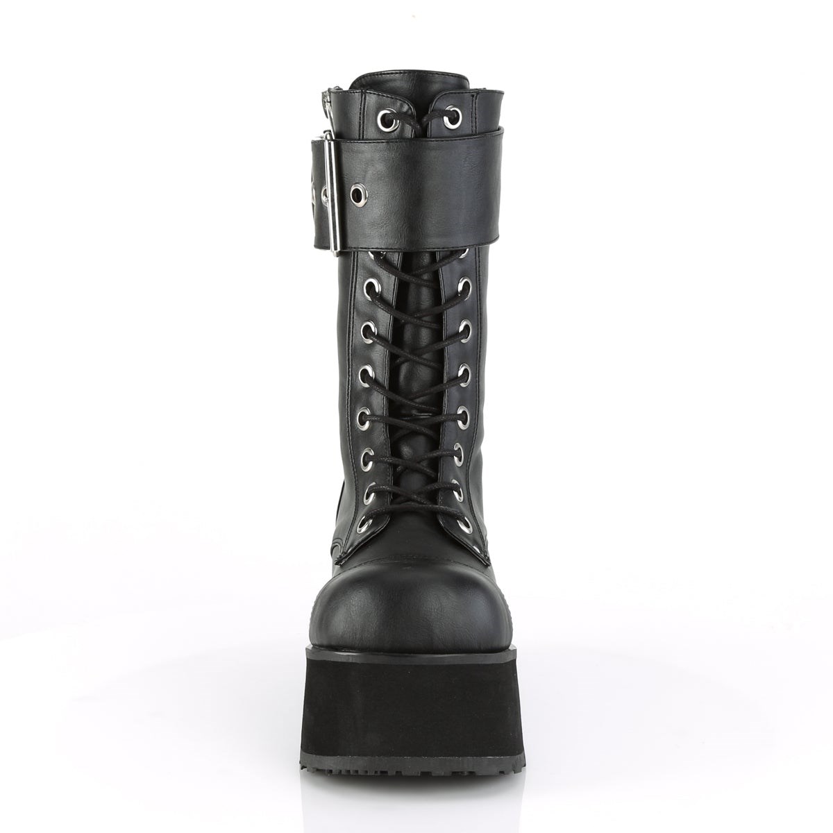 Black Demonia Petrol-150 Vegan Leather Men's Ankle Boots | 24NGKT