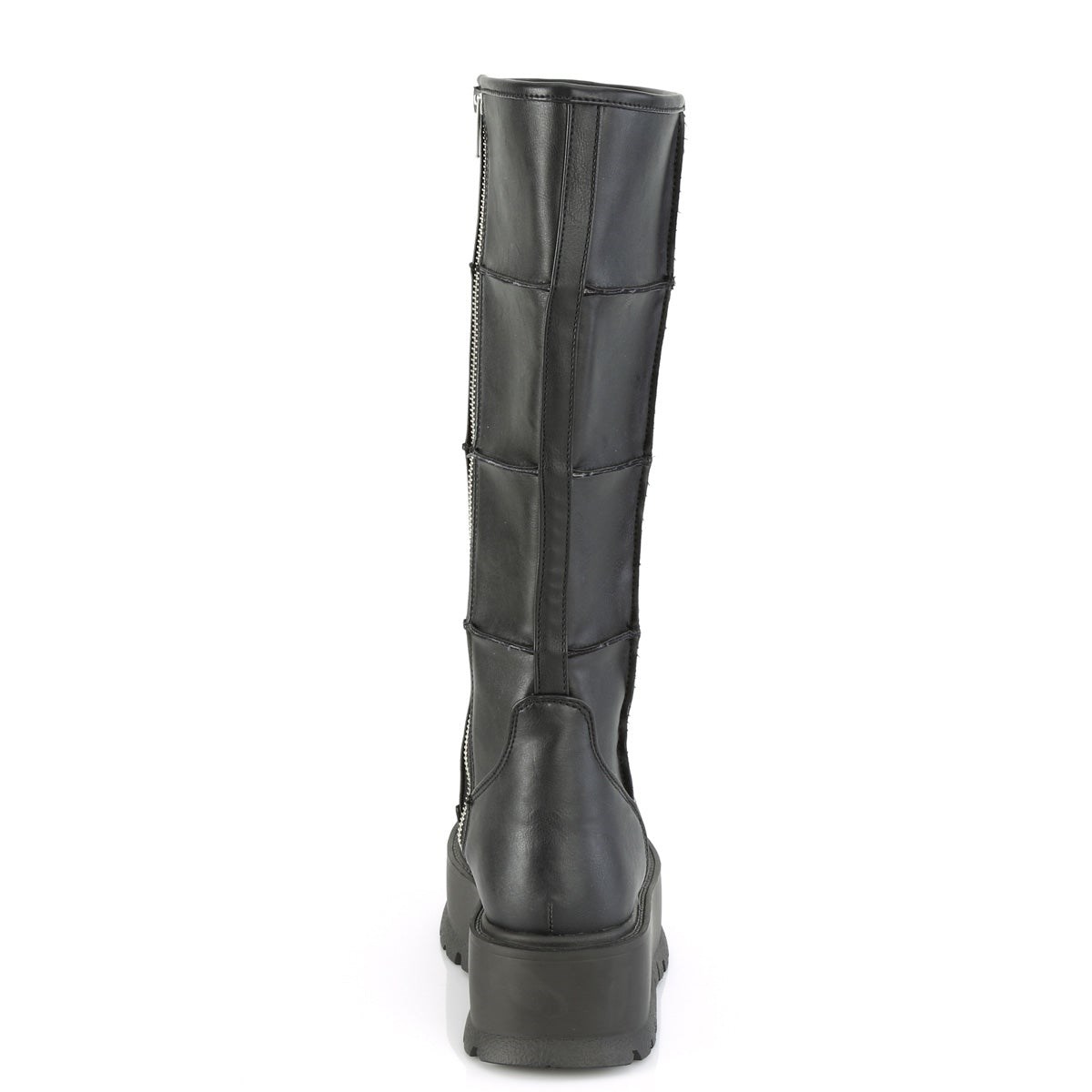 Black Demonia Slacker-230 Vegan Leather Women's Knee-high Boots | 58PGOE