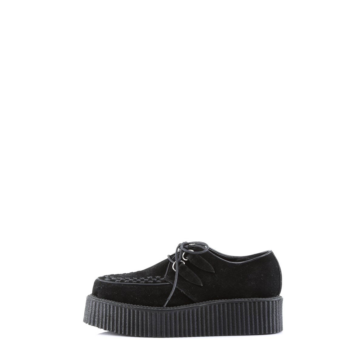 Black Demonia V-CREEPER-502S Vegan Suede Men's Creepers Shoes | 93DPMX