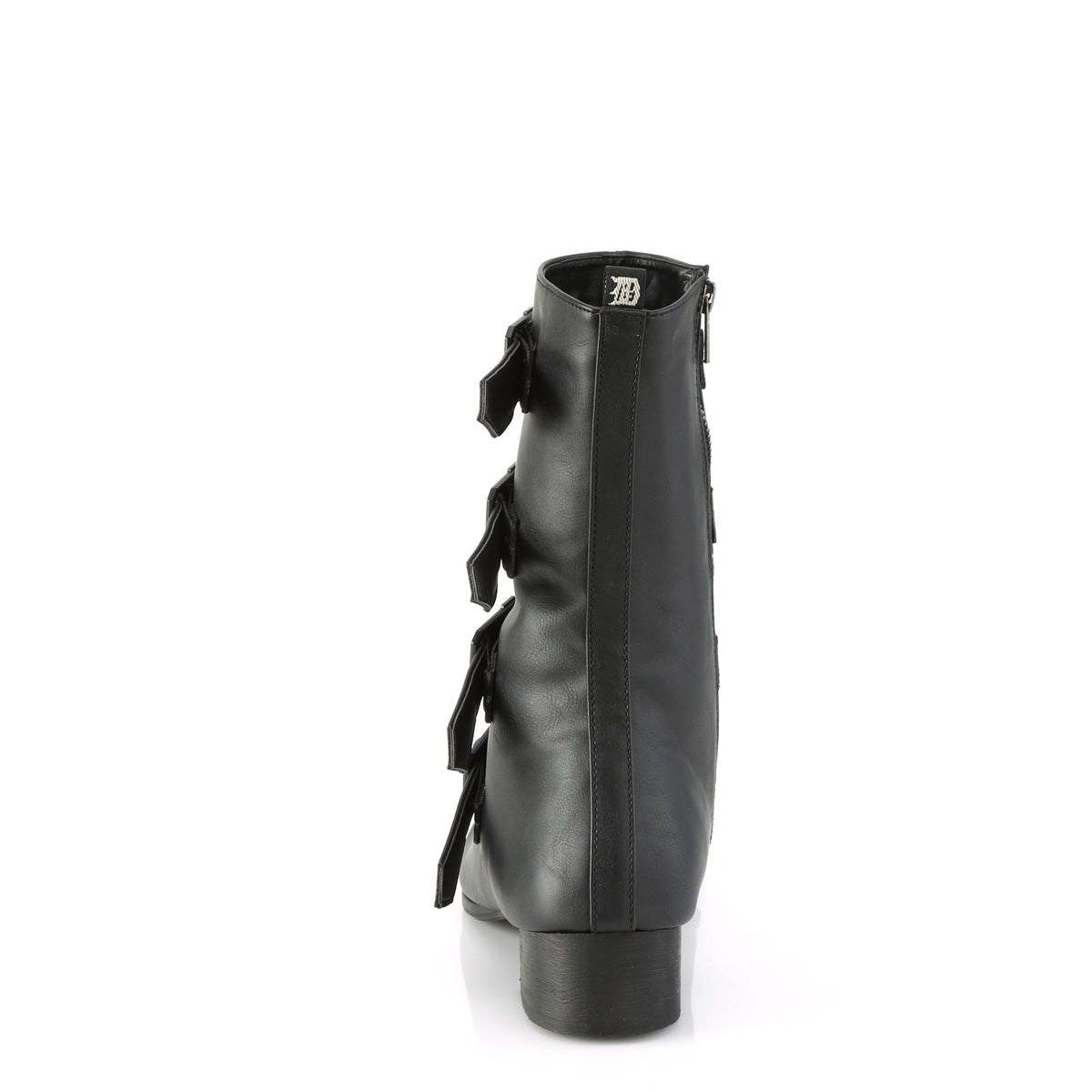 Black Demonia Warlock-110-C Vegan Leather Men's Knee-high Boots | 93GNXV