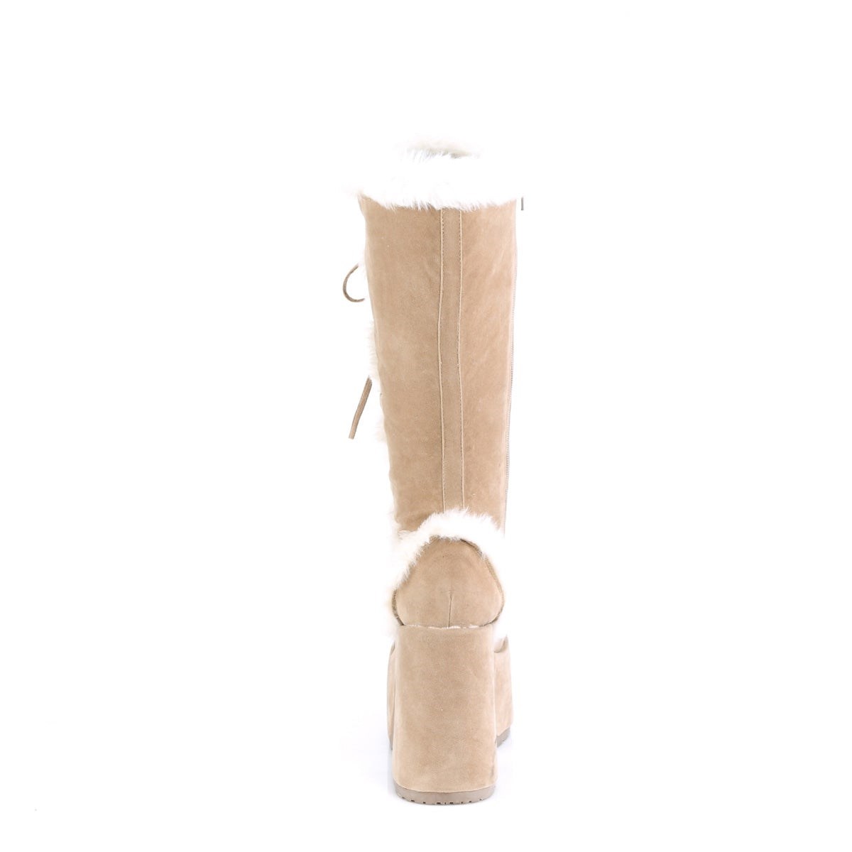 Light Brown Demonia Camel-311 Vegan Suede Women's Knee-high Boots | 30ENHR