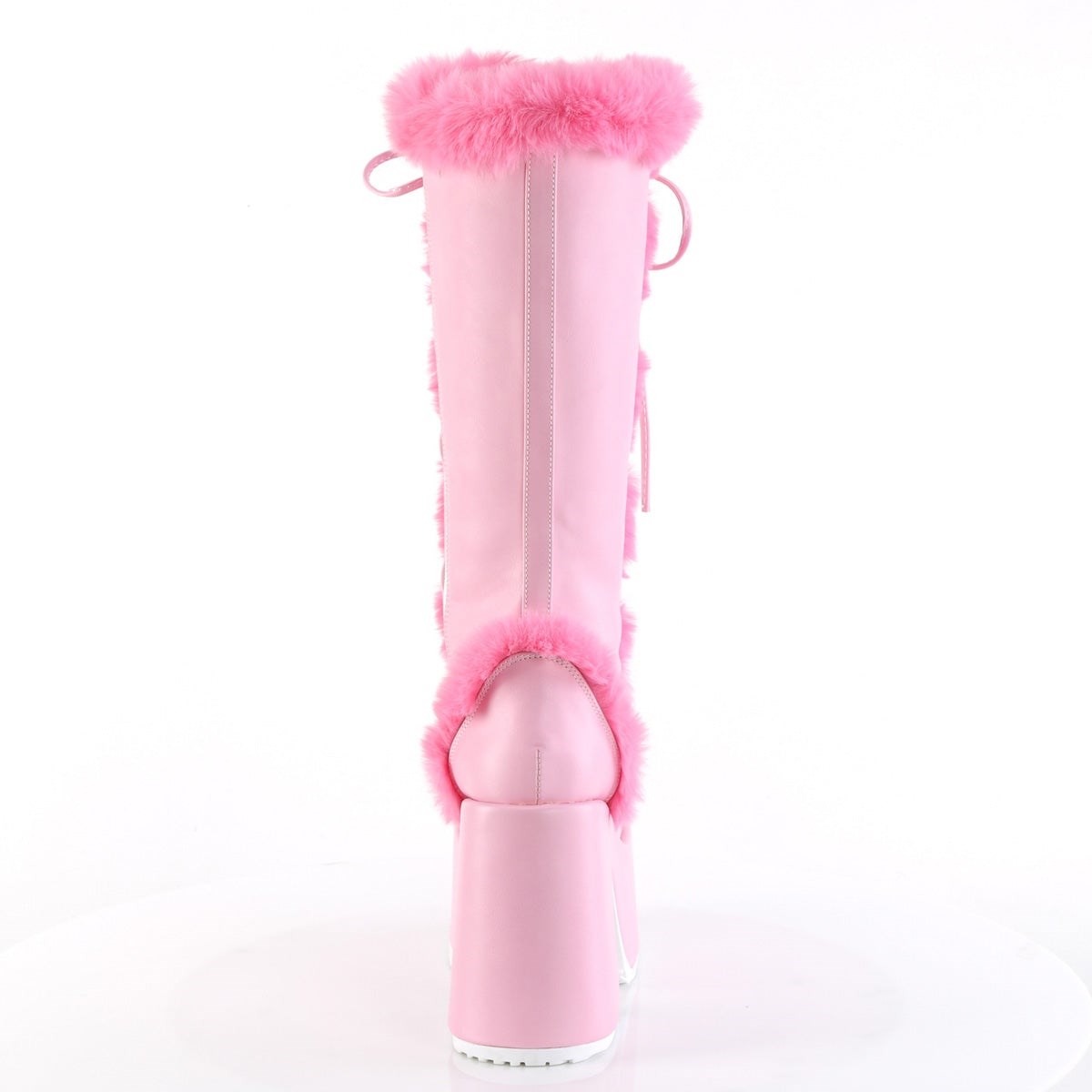 Pink Demonia Camel-311 Vegan Leather Women's Knee-high Boots | 16GHJZ