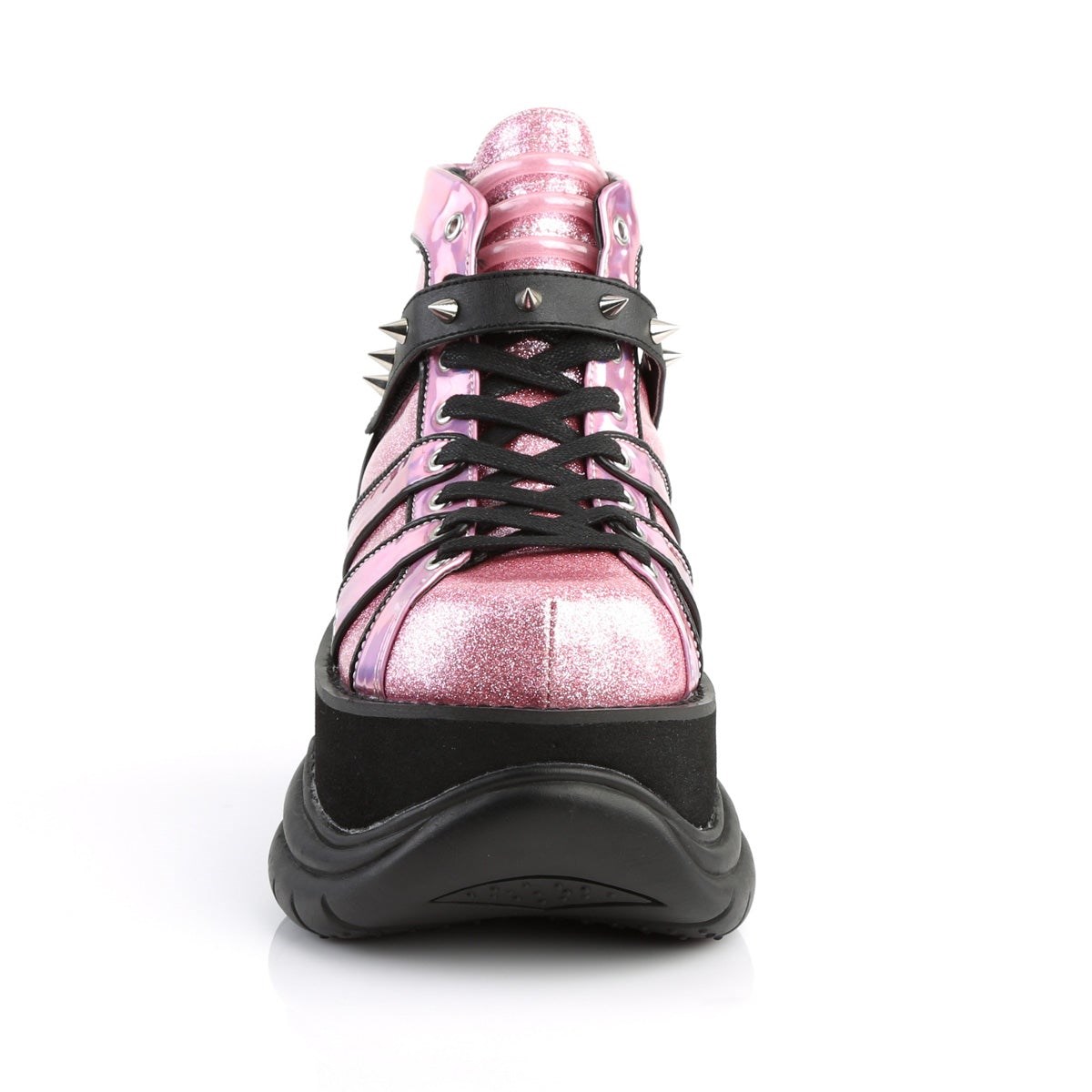 Pink Demonia Neptune-100 Glitter Men's Ankle Boots | 84ZXYN