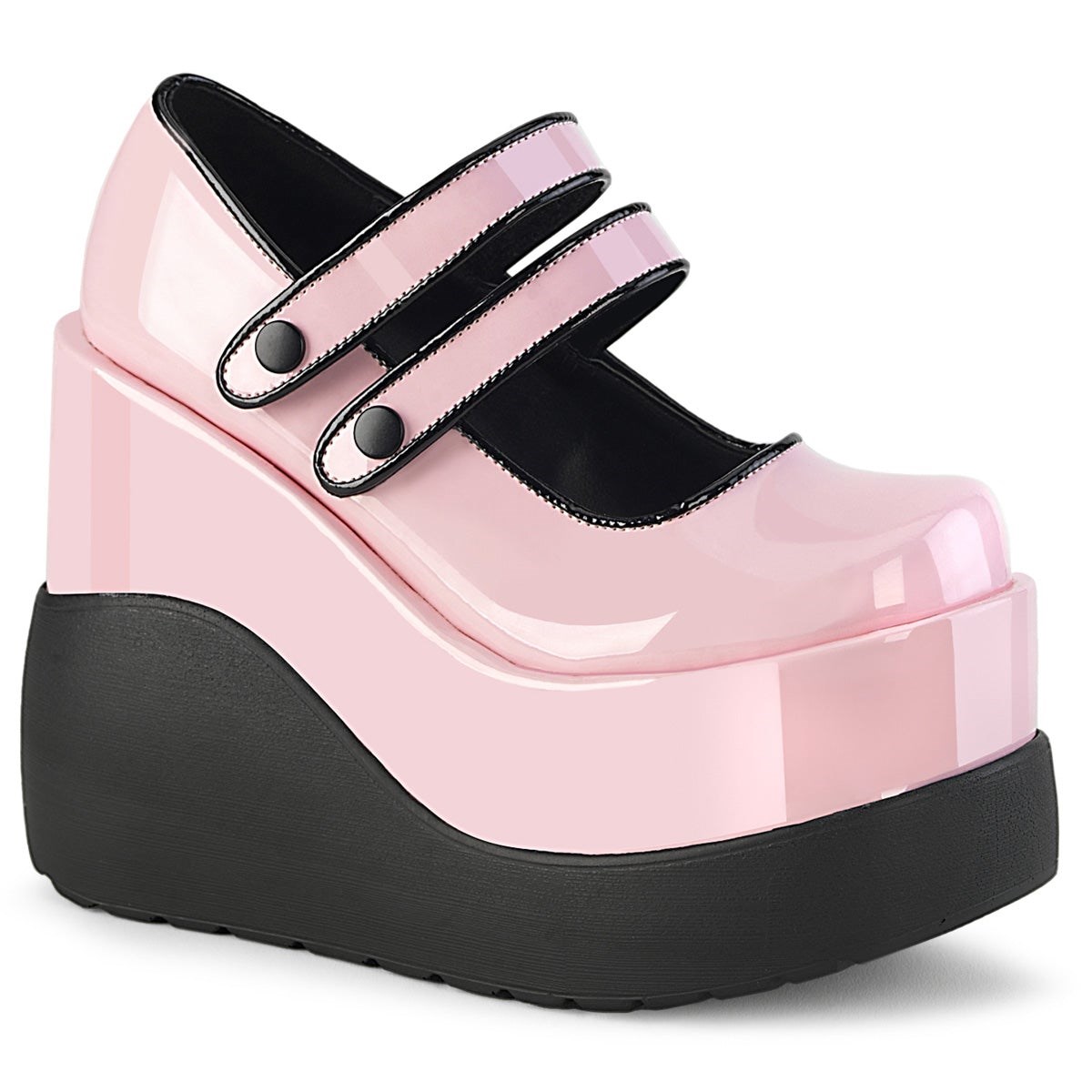 Pink Demonia Void-37 Patent Women\'s Mary Jane Shoes | 81KNDA