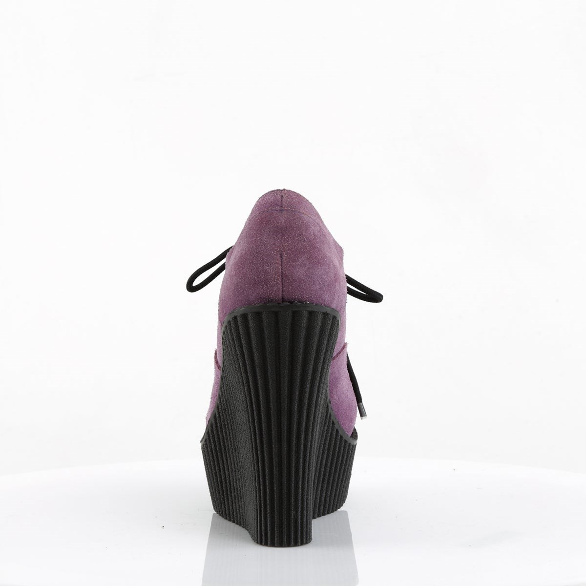 Purple Demonia Creeper-304 Vegan Suede-Animal Women's Creepers Shoes | 31KJRP